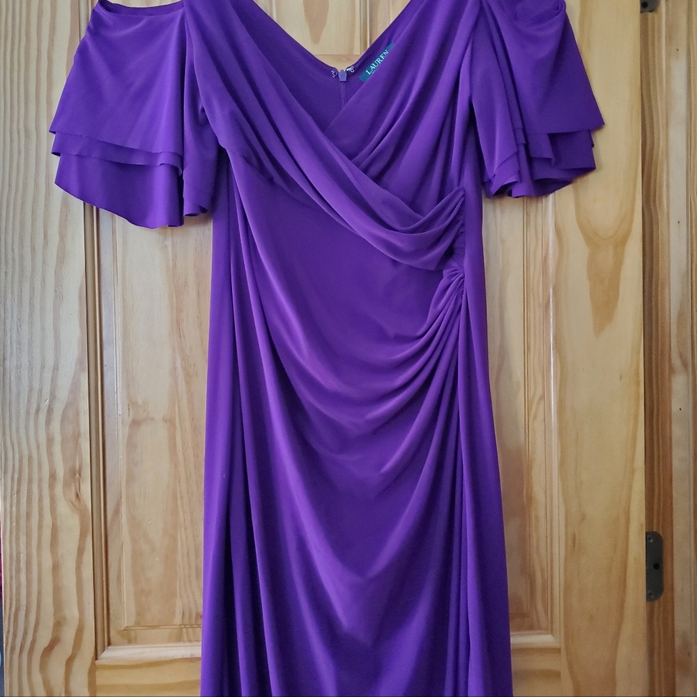 Dress Lauren Ralph Lauren jersey long dress size 16